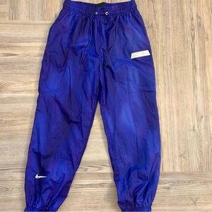 Nike Women's Loose Fit Purple Tie Die
Woven Pants - Size Small